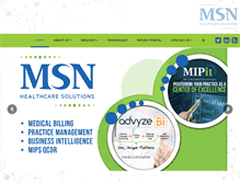 Tablet Screenshot of msnllc.com